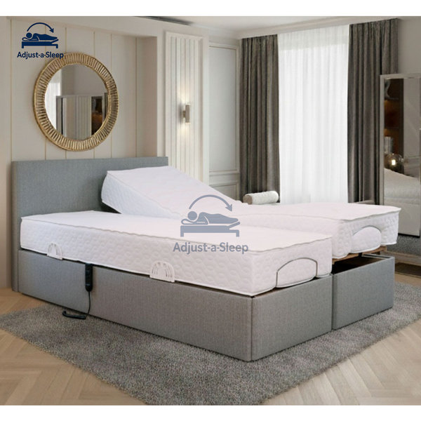 Greymount Twin Motion Bed – Dual Motor Adjustable Bed for Ultimate Comfort & Support | Premium UK Bed