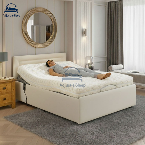 Elmstead Dual Adjustable Bed – Premium Dual Motor Electric Bed for Comfort, Support & Pain Relief | UK Motion Bed